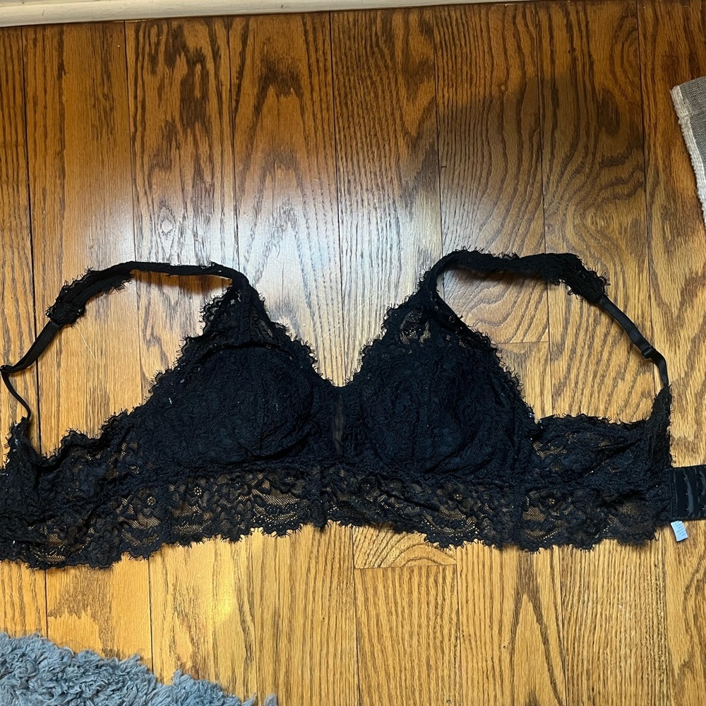Aerie Black Lace Bralette